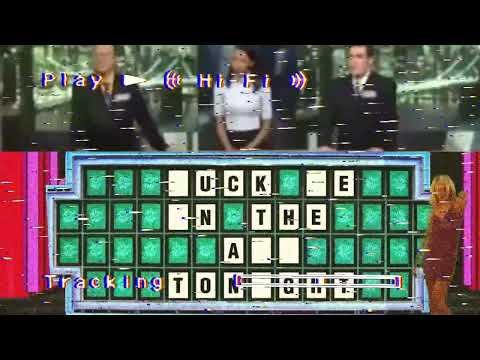 Wheel of Fortune - "Luck Be In The Air Tonight" ACTUAL FOOTAGE!