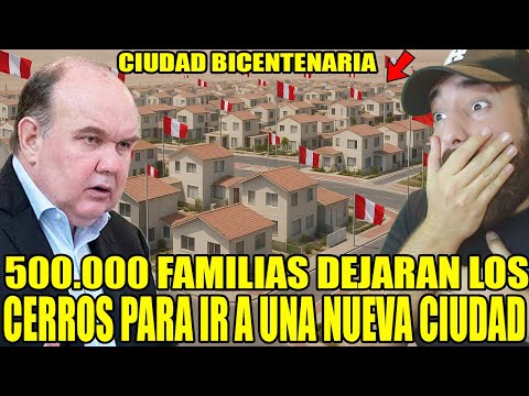 500,000 Peruvian families will receive a new home away from the hills!