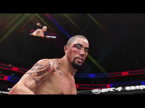 Whittaker finishes Yoel Romero with the filthy KO combo in Round 3