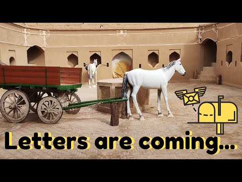 Did You Know Persians Invented The Postal Service?! (Meybod, Yazd, Iran ) ep2