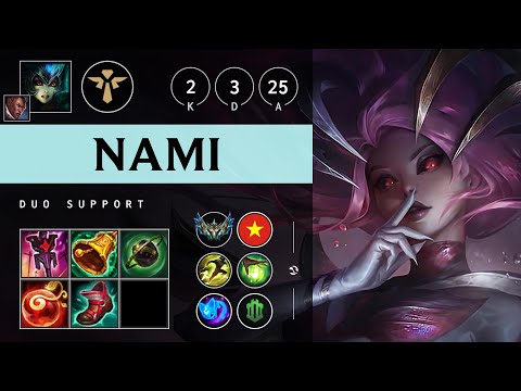 Nami Support vs Braum - VN Challenger Patch 25.16