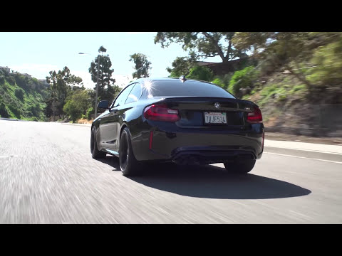 BMW F87 M2 with REMUS cat-back sport exhaust system