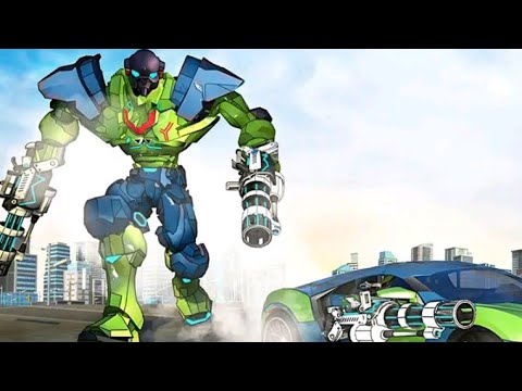 Monster Hero Robot car  games-  incredible Monster Hero City   Mission - android gameplay - part 3