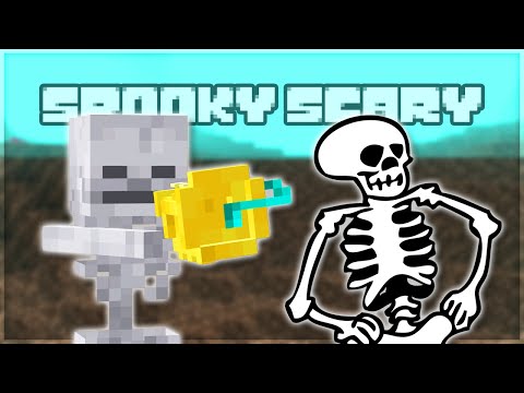 Jachael123 - Spooky Scary Skeletons but with Minecraft Skeleton and Bone Noises