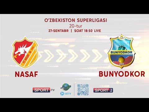 Superliga. 20-tur Nasaf- Bunyodkor 27.09.2021