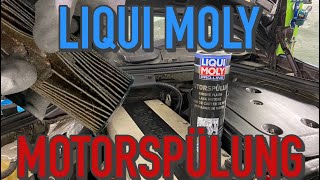 LIQUI MOLY MOTORSPÜLUNG 2425 TEST AM OLDTIMER W124 | KrisGarage