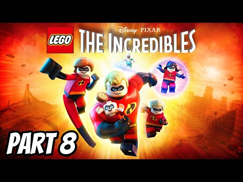 LEGO The Incredibles Walkthrough Gameplay Part 8 (No Commentary)