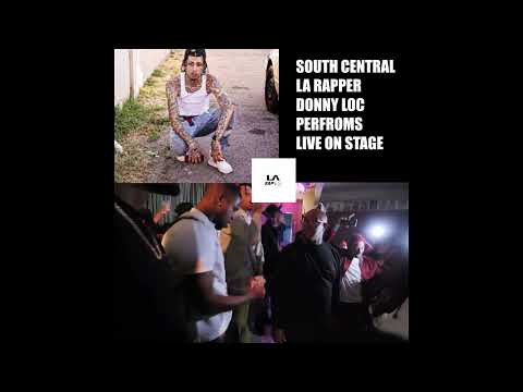 DONNY LOC PERFORMS LIVE ON STAGE #LARAPTV #donnyloc