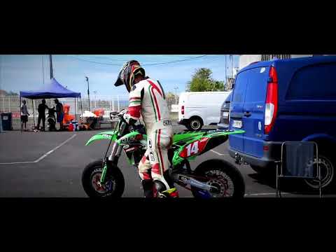 6ème manche du Championnat de Régional Super Motard 2018 Video1