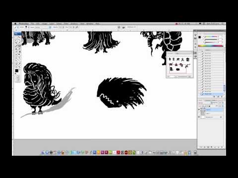Silhouettes for cartoony creatures 3