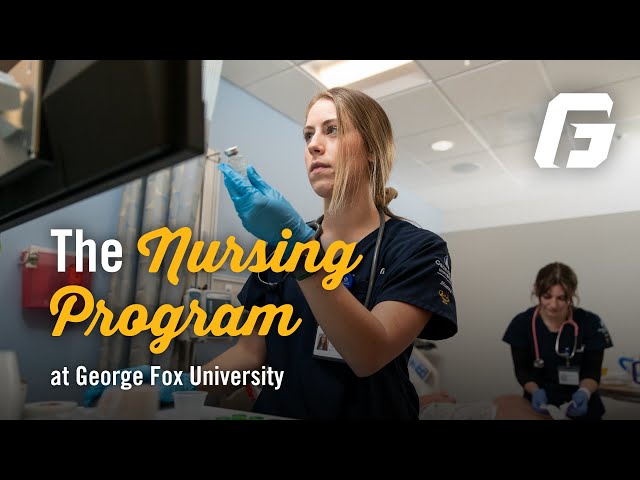 Watch video: Campus Tour: Nursing Department | George Fox University