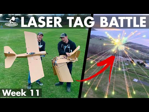 Flying Laser Tag Battle Ends in Destruction 🔥 - Week 11