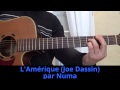 L'Amérique / Yellow River (Joe Dassin) reprise à ...