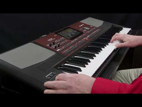 KORG PA700 видео инструкция Часть 2: Звуки