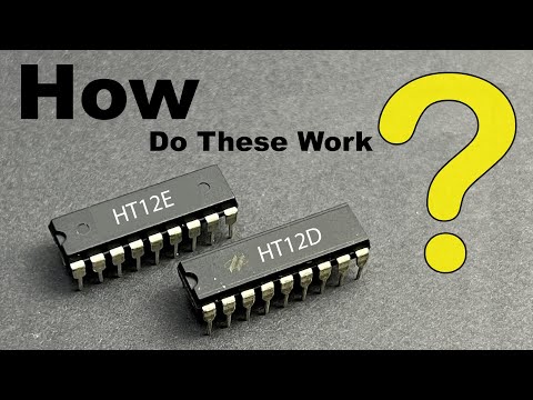 How do HT12E Encoder and HT12D work ?