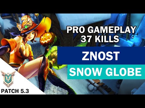 37 Kills Znost Evie Competitive (Pro Player) SNOW GLOBE - Savage X9