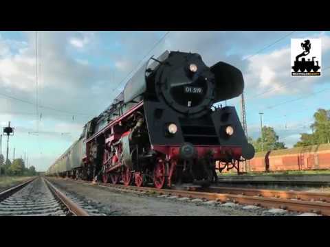 Dampf auf Schiene und Elbe - am 08.06.2019 von Recklinghausen nach Hamburg - mit 01 519