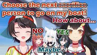 Subaru treats Chihaya and Ririka so differently when Mio suggests them for the next Subaru boat ride