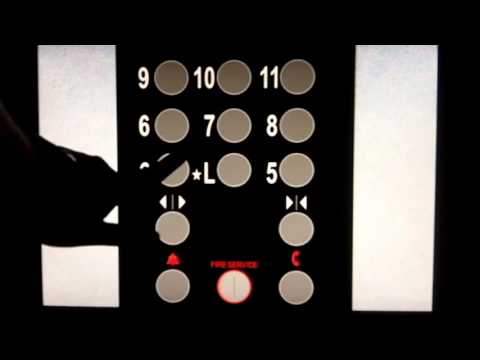 Animated: Luxurious Kone KSS D40 EcoSpace MRL Traction Elevator at THT Grand Hotel