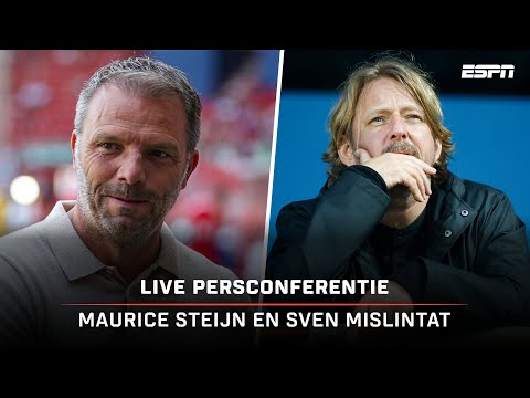 PERSCONFERENTIE Ajax | Maurice Steijn & Sven Mislintat 🆕