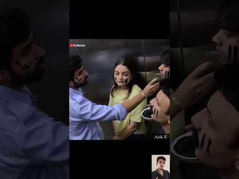 🎭 Black face needed to use lift?! 😱 | Lift prank | funny video | Ajith X | #shorts #prank