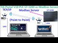 PLC S7 1200 Modbus Modbus TCP Server Mode