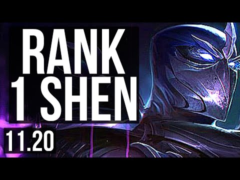 SHEN vs GRAVES (TOP) | Rank 1 Shen, 4/3/20, Rank 17 | EUW Challenger | v11.20