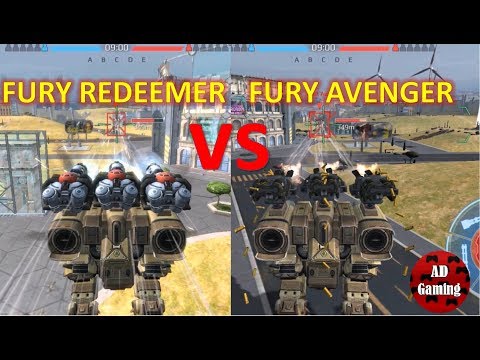 War Robots - Fury Avenger VS Fury Redeemer