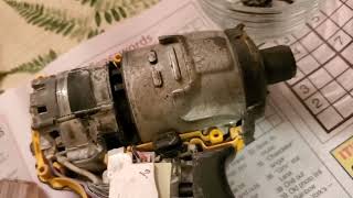 how to take apart and repair a dewalt impact driver