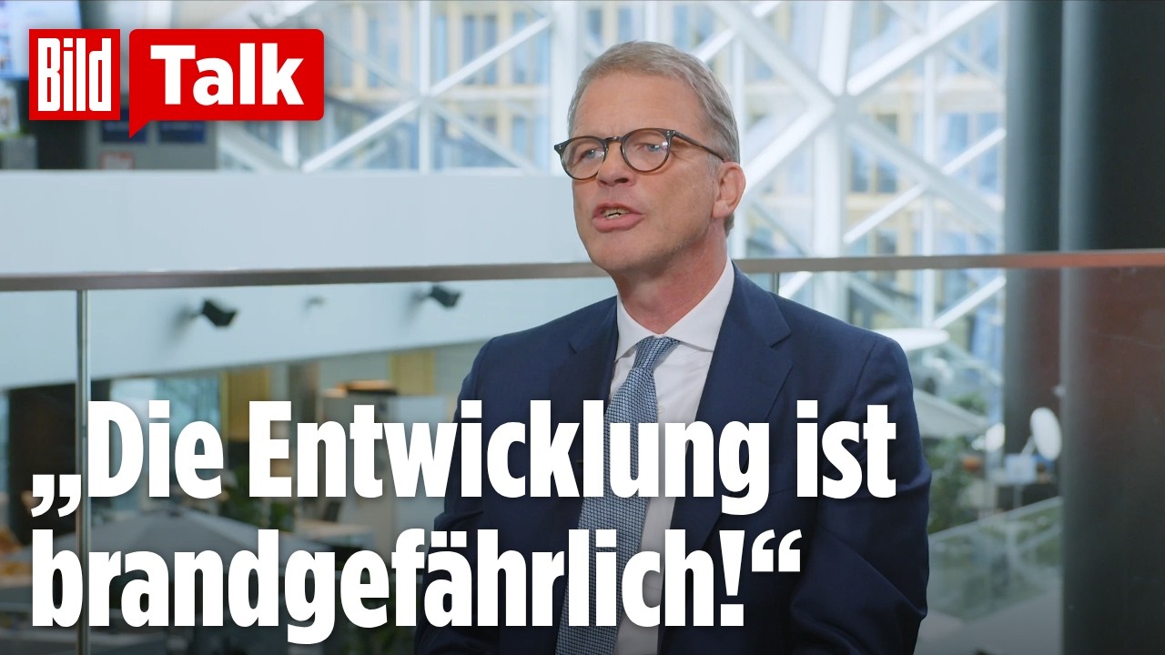 HARTES URTEIL ÜBER DEUTSCHLAND: Christian Sewing fordert weniger Bürokratie und mehr Reform-Tempo