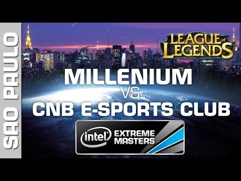 Millenium vs. CNB eSports - Game 1 - Quarterfinal - IEM Sao Paulo - League of Legends
