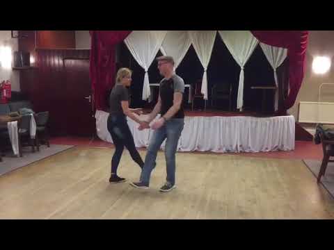 Hand-to-hand Charleston steps & drops