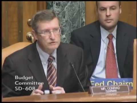 Conrad's Opening Remarks: Hearing on Pres. FY 2013 Budget