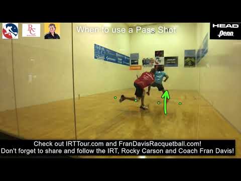 When To Use the Pass Shot