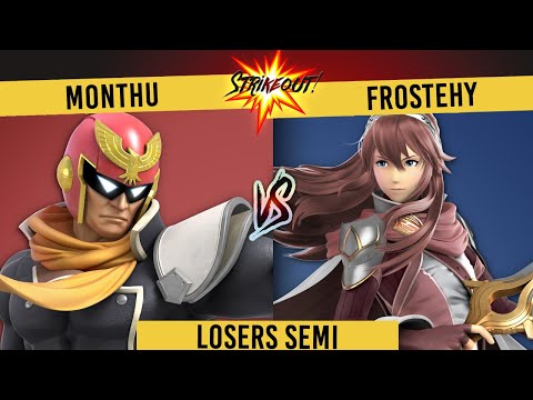 STRIKEOUT 5 - Monthu (Captain Falcon) vs. Frostehy (Lucina) - Losers Semi - Smash Ultimate Singles
