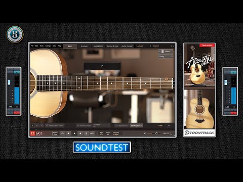 Toontrack ACOUSTIC EBX EZBASS - SOUNDTEST