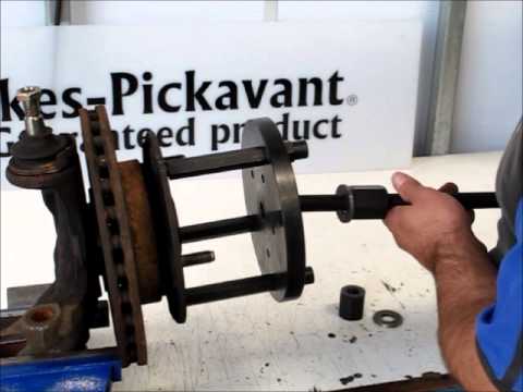 08254500 - Ford Transit Hub & Front Wheel Bearing Remover Kit - Hub Removal