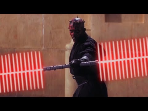 Darth Maul's new lightsaber