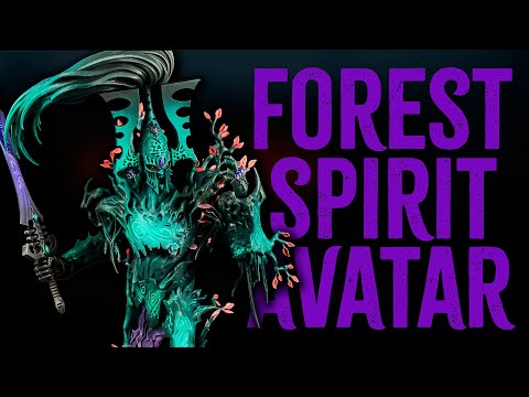 Building a TREE GOD! Aeldari Kitbash for Warhammer 40,000