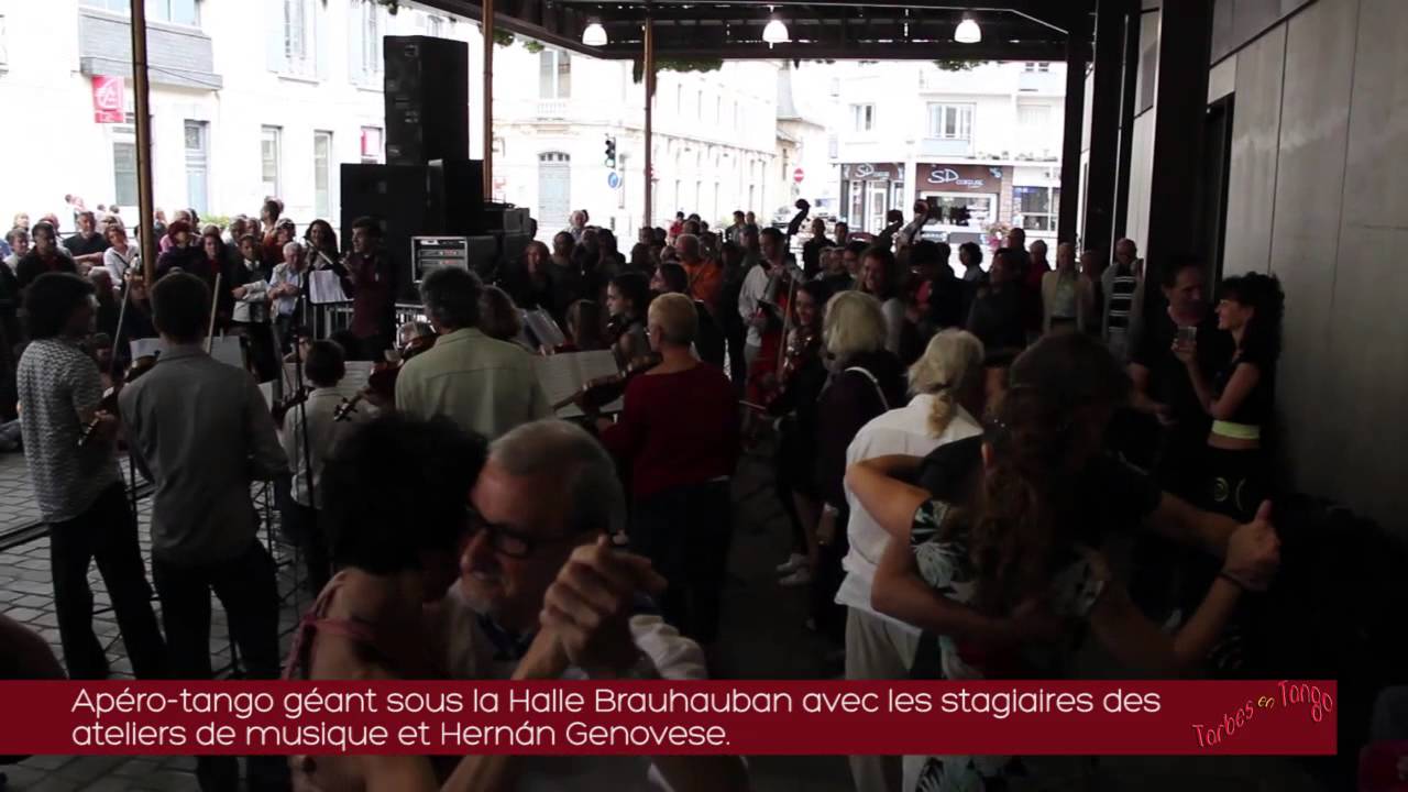 Festival Tarbes en Tango 2014 : samedi 23 - Apéro tango géant, spectacle des élèves et La Evasion