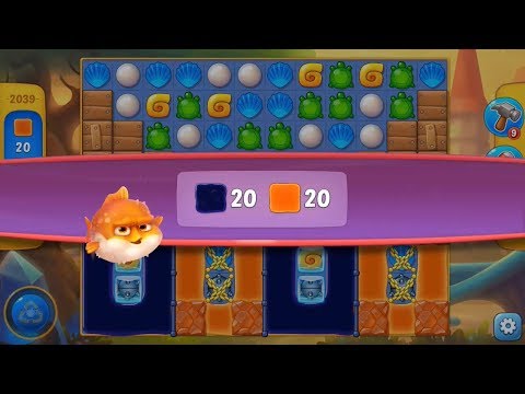 Fishdom. Hard Level 2039