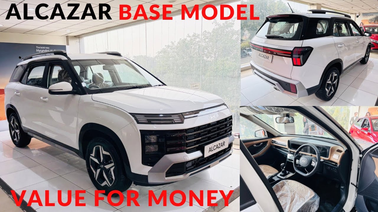 2024 Hyundai Alcazar Executive Detailed Review – Base Model Value for Money