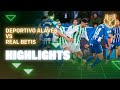 Resumen del partido Deportivo Alavés - Real Betis (1-O) | HIGHLIGHTS | Real BETIS