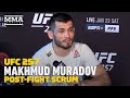 UFC 257: Makhmud Muradov 'Not Satisfied' With Win, But 'Happy' Flying Knee Landed - MMA Fighting