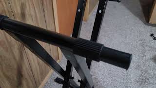Video thumbnail for Proline PL4KD Double-Braced Keyboard X-Stand by Jim Lee