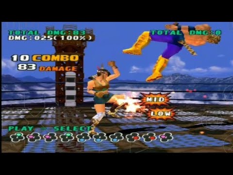 Tekken 3 julia combo | tekken 3 Julia chang moves list | [TAS] Tekken 3 - Julia chang | #shorts