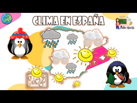 El Clima en España | Aula chachi - Vídeos educativos para niños