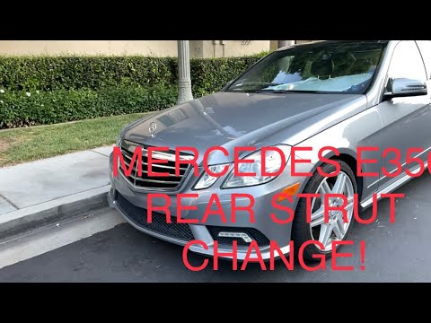 2010 Mercedes E350 Rear Strut Replacement
