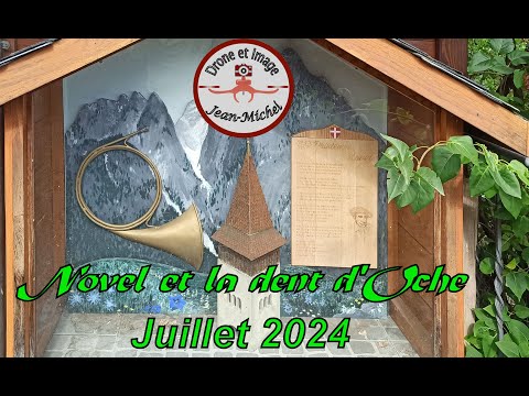 Le printemps à Novel par le chœur des hommes de Sud-Bourgogne. Vues de Novel et de la dent d'Oche
