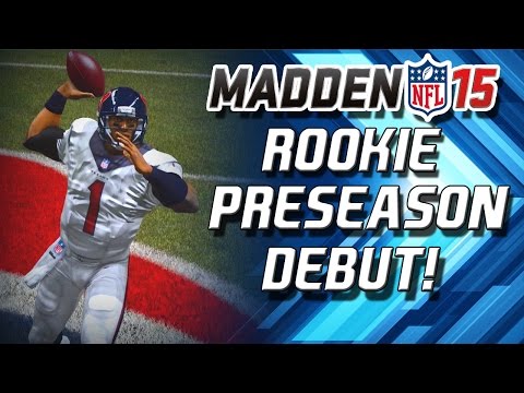 Madden 15 - ROOKIE SUPERSTAR DEBUT! - Madden 15 Connected Franchise Mode!